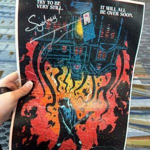 Eddie Munson/Joseph Quinn Signed poster